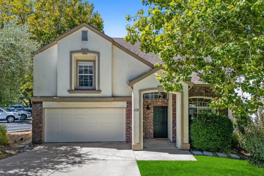Welcome to Green Hills Estates! A hidden gem where peaceful living meets modern convenience. This beautiful 3-bedroom, 2.5-bath home is more than a residence; its a lifestyle waiting for you. Inside, vaulted ceilings and natural light enhance the open layout, while a cozy fireplace and air conditioning create comfort in every season. Enjoy cooking and gathering in the updated kitchen, complete with stainless steel appliances and quartz countertops. The low-maintenance backyard provides the perfect private escape, with artificial turf for easy enjoyment and a fenced-in yard for outdoor relaxation. With top-rated schools, serene trails, everyday shopping, and dining just minutes away, along with easy access to Highway 17, this location makes it simple to enjoy Santa Cruz and commute to Silicon Valley.