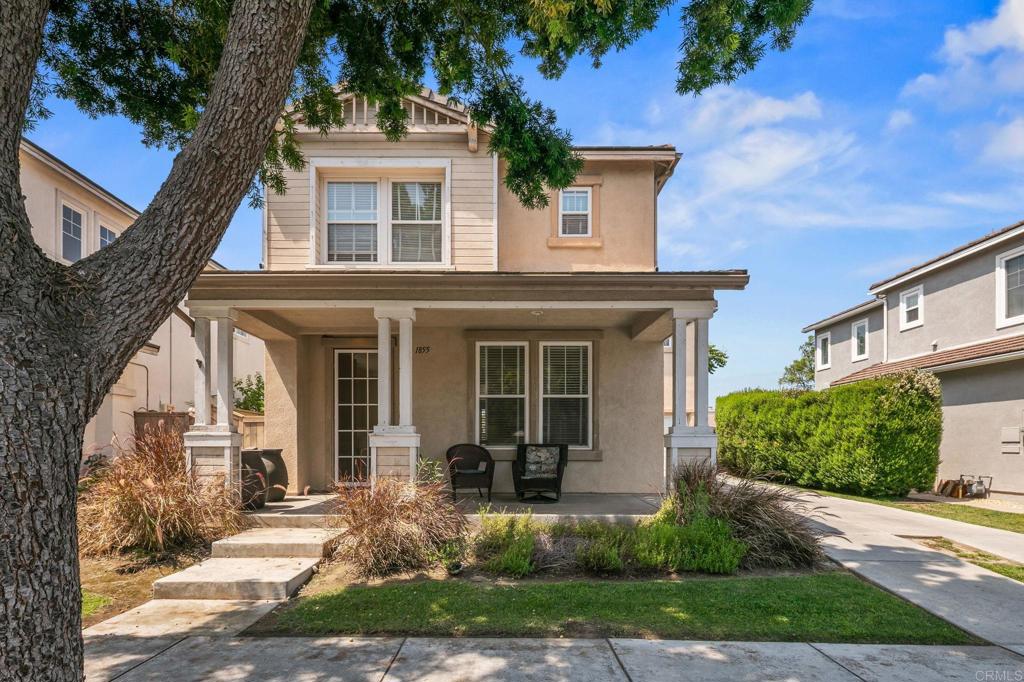 Craftsman-style home in Otay Ranch! Cosmetic fixer, 4-bed, 3.5-bath home, offering 2,188 sq ft. Imagine this home with your personal touch! The large kitchen features ample storage, an island, an open-plan layout that flows beautifully, and a convenient guest half-bath downstairs. All upstairs bedrooms, including the laundry room. Attached two-car garage, spacious, long driveway, and convenient access to the 125 highway. Excellent, highly rated local schools, including Corky McMillan Elementary and Olympian High School. This wonderful neighborhood features multiple parks and tree-lined streets. The community pool is just a short walk away, with numerous shopping and dining options nearby. This is the opportunity you have been waiting for!