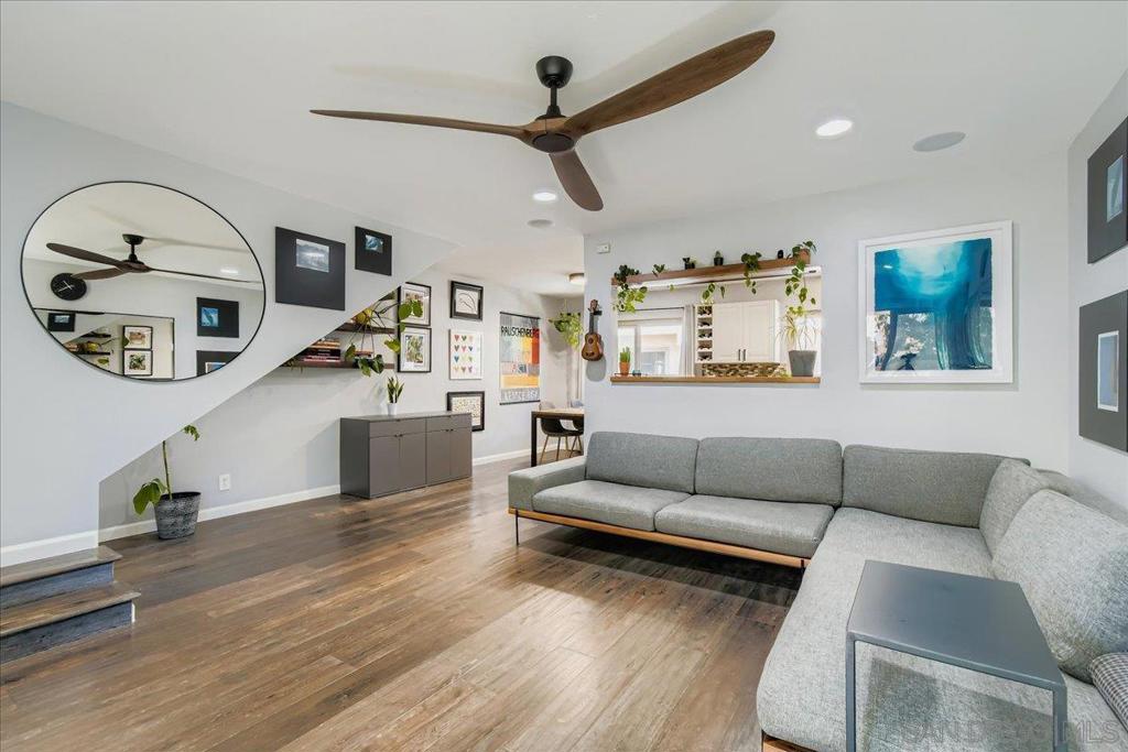 Welcome to the Point Loma Tennis Club! This well-maintained 2-bedroom, 2-bath condo is located in one of the best spots within the Point Loma Tennis Club community. Just steps from the pool and close to everything Point Loma has to offer. You're only minutes from Ocean Beach, Sunset Cliffs, and Liberty Station, with quick access to restaurants, parks, shopping, and the coast. Inside, the unit features real hardwood floors, butcher block countertops, soundproof windows, washer/dryer and central A/C. The community offers a clubhouse, heated pool, spa, gym, sauna, and tennis courts perfect for anyone looking for low-maintenance living with great on-site amenities. Whether you're heading to the beach or relaxing by the pool, this condo offers the ideal mix of comfort, location, and value.