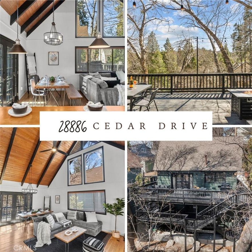 In the heart of the Palisades community, this multi-level cabin is a true masterpiece designed to embrace the beauty of nature. From the moment you enter, you’ll be greeted by rich wood, high ceilings, and striking black accent beams. The bold black fireplace serves as a stunning focal point in the living room, creating the perfect ambiance for cozy evenings or entertaining guests. The kitchen will instantly capture your attention with its pristine white cabinetry, sleek backsplash, and thoughtful layout. Whether you're preparing a meal or enjoying a quiet morning coffee, the breathtaking view of the surrounding nature will always be in sight. The entry level is as functional as it is stylish, featuring a full bathroom with a striking design. The shower, adorned with vertical white tiles and a bold black octagonal floor, elevates the space and offers a spa-like retreat after a day spent outdoors. Your guests will appreciate the convenience of having everything easily accessible on this main floor, where elegance meets practicality. On the upper level, the bedroom boasts soaring ceilings and breathtaking nature views, making you feel completely immersed in the natural beauty that surrounds you. The upper-level half-bathroom features playful and chic tile flooring, adding a touch of charm. The lower level presents the ultimate primary suite—a true sanctuary. With two sets of double doors leading to your private deck, this room is the ideal space to breathe in the crisp mountain air during a morning yoga session or evening meditation. The ensuite bathroom features a spacious shower with a generous caddy area, a freestanding bathtub with a striking black faucet and tub wand, and a double vanity with wall-mounted black faucets providing ample space for all your essentials. A second bedroom on this level adds to the inviting atmosphere, making it a perfect retreat for guests. A private laundry area enhances the home’s convenience. This cabin offers unbeatable outdoor living, with a welcoming front deck and a wraparound design that leads to two additional decks at the rear. Whether you’re entertaining guests or seeking solitude, the property’s layout provides plenty of space to take in the breathtaking nature views. Incorporate this breathtaking property into your portfolio and embrace a lifestyle with full lake rights, where every day feels like a getaway.
