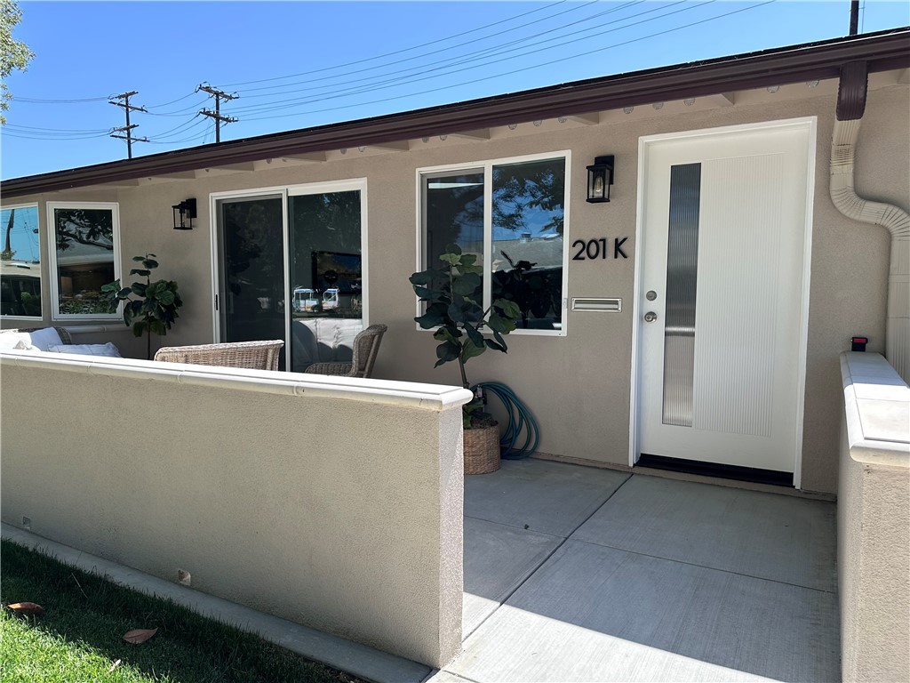 New & Improved Price for this NEWLY Remodeled and Reimagined Unit in Mutual 8. Just completely renovated with new floor plan and no detail overlooked - feels like a model home!! This 2 Bedroom, 2 Bath unit has a sun filled patio just outside the large sliding glass doors and overlooking a lush greenbelt giving you a peaceful place to call home! The open floor plan, brand new luxury vinyl plank flooring, smooth ceilings and recessed lighting are really something to see. Multiple skylights in the living and dining room, plus an oversized flared skylight in the kitchen, plus solar tube in the second bedroom all flood the unit with plenty of natural light, and of course all brand new dual pane windows. The light and bright open kitchen welcomes a home chef to all matching brand stainless steel appliances, beautiful subway tile backsplash complementing the quartz counters and peninsula with pendant lighting, perfect for socializing while cooking up something special! The primary bedroom has an oversized walk in closet and bay window for light and bright open feeling. The primary bathroom feels like a high end spa with a custom tiled walk in shower with a rain shower overhead plus custom cabinetry and quartz counters. Plenty of natural light from the flared and oversized skylight, plus an LED lighted vanity mirror complete the upscale experience. The secondary bedroom has it's own smaller version of this spa like bathroom with a walk in custom tiled shower, quartz counters and lighted vanity mirror as well. Behind the scenes extras include ventless stainless steel stackable washer and dryer set, brand new electrical panel, plus the unit will be comfortable year round with the brand new central HVAC system. The patio welcomes you to enjoy some time outside in the sunshine and enjoy the mature trees on this park like greenbelt. No detail has been overlooked - Don't miss this chance to own one of the finest units available in Leisure World. The LW Community has too many amenities to list, but include a Golf Course, Pickle Ball and Bocce Ball Courts, state of the art Gym, Pool plus Jacuzzi, 6 Clubhouses with over 200 clubs and activities, an RV Lot, Medical Center and Pharmacy, all in a Security Guard Gated community that's just a short drive or bike ride to the Seal Beach Pier and Main Street. Rossmoor Shopping and Restaurants just to the North and Freeway close! Carport Bldg 97 - Sp 23. Come take a Look and Make it Yours Today before someone else does!