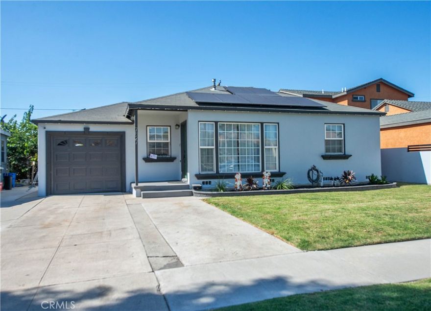 Welcome to 7827 Wexford Avenue, a beautifully upgraded Whittier residence that seamlessly combines timeless charm with modern comfort. This meticulously maintained home offers excellent curb appeal, featuring lush landscaping and a welcoming exterior that immediately catches the eye. Inside, you’ll find a bright and open layout with upgraded finishes throughout, creating a warm and inviting atmosphere. The thoughtfully designed living spaces provide both functionality and style, ideal for everyday living or entertaining. Energy efficiency meets California living with a solar energy system that helps reduce utility costs and a sparkling private pool perfect for relaxing or hosting gatherings. Every detail of this home reflects true pride of ownership, from the interior updates to the manicured outdoor spaces designed for enjoyment year-round. Located in a desirable Whittier neighborhood, this home offers an exceptional combination of charm, comfort, and convenience.