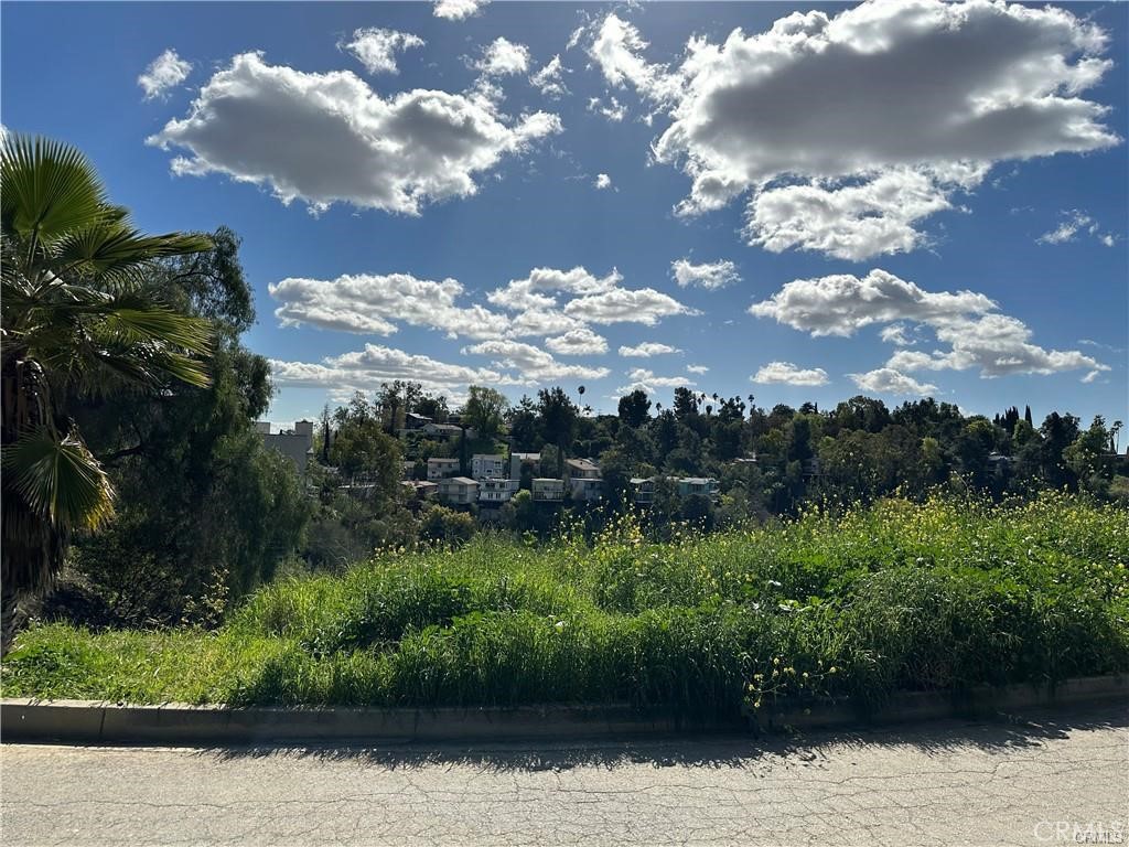 Lot for sale on a hillside in Montecito Heights. Great opportunity for builder or individual to develop a home with fantastic 180-degree views of the Los Angeles neighborhood of Montecito Heights. Many new developments in the area. Very private area up in the hills. This lot is nestled around the Arroyo Seco, Debs Park and minutes away from Downtown Los Angeles. Lot is located before house address 3946 Elderbank Dr. Reports are available upon request, like Soils, Survey, etc.
