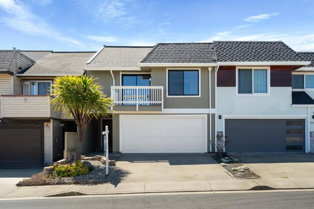 Welcome to 3637 Bettman Way, a gracious single-family home in the desirable Westborough neighborhood of SSF. This well-maintained residence offers 1,680 sqft of living space on a 2,550 sqft lotan ideal blend of scale, functionality, and outdoor versatility. The highly desirable layout includes ground-floor primary bedroom w/ ensuite bath for added convenience and privacy. Inside, you'll find a formal living room, separate family room, and dining area perfect for daily living & entertaining. High ceilings and large windows fill the home with natural light. The kitchen features mahogany cabinets, stone countertops, and a flowing layout that connects seamlessly to the living areas. Bathrooms are updated with modern light fixtures and clean finishes. Upstairs offers additional spacious bedrooms, and just off the living room is a private balcony perfect for morning coffee or fresh air. The backyard is a blank canvas for gardening, dining, or play. 2-car garage plus driveway offers ample parking & storage. Tucked on a peaceful cul-de-sac, this home is minutes from parks, shopping, and commuter routes including I-280 and US-101. 3637 Bettman Way combines timeless design, updated finishes, and exceptional livability in one of South San Francisco's most convenient neighborhoods.
