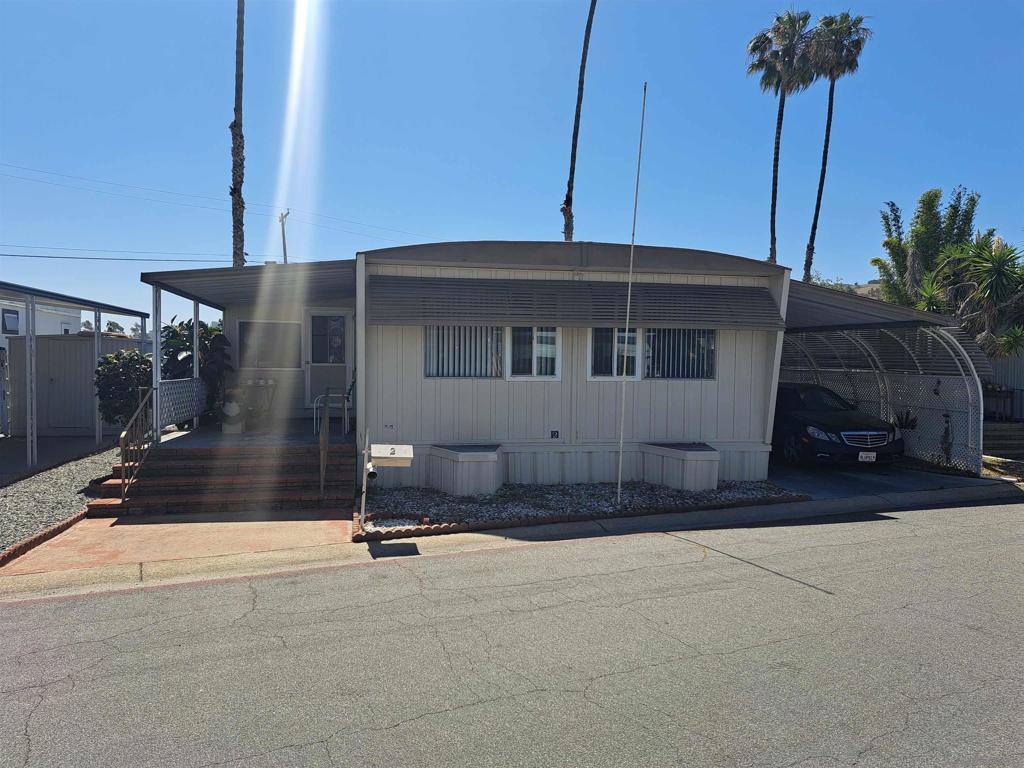 Must see to appreciate this very affordable mobile home, located in a age 55/18 rent controlled mobile home community. Located conveniently close to all your shopping and transportation needs. Space rent is right around $575.00 a month. Pay no property taxes. There is a registration fee of right around a $100.00 a year paid to the department of housing. Own this home for less than what you might pay to rent something.