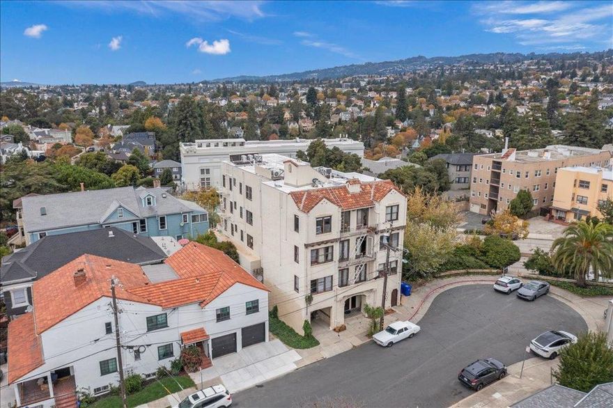 Marcus & Millichap is pleased to present 3719 Emerson Street, a charming 1920s nine-unit apartment community ideally situated on the border of Oakland's highly coveted Glenview and Trestle Glen neighborhoods. The property consists of six spacious 1-bedroom/1-bath units averaging 800 square feet, and three large 1-bedroom/1-bath plus office units nearing 1,000 square feet. Each apartment features beautiful oak hardwood floors, abundant natural light, and many offer city or Oakland Hills views.  The building has recently undergone major capital improvements, including a newer roof, all-new individual HVAC systems, upgraded electrical and wiring throughout, and a full seismic retrofit in compliance with Oakland's city ordinance. With its blend of historic charm, substantial upgrades, and strong rental upside, 3719 Emerson Street represents an exceptional opportunity in one of Oakland's most desirable neighborhoods.