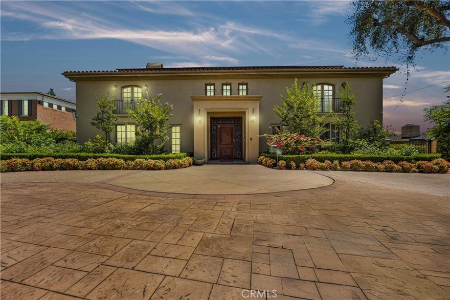 Welcome to this newly built luxury estate in the heart of San Marino .Nestled on an expansive 24258 sqft. Its impressive curb-appeal features an elegant circular driveway behind a beautifully landscaped front yard .The residence has approximately 6369 square feet of elegant living .The sprawling floor plan consists of 5 Bedrooms and 7 Bathrooms each room has a Jacuzzi . Upon entering you're greeted by soaring ceilings and an abundance of natural light that illuminate the beautifully designed living and dining areas ideal for entertaining. The Main level features one Bedroom ,Library with built-in cabinetry ,enormous family room with a custom wet bar. The home boast two gourmet kitchens ,the primary kitchen with Top-of the line stainless steel appliances and custom cabinetry, Large marble top island and a wok kitchen perfect for meal preparation. The cozy breakfast nook overlooks the professionally landscaped backyard also downstairs are a laundry room. Additionally, there is an amazing amount of storage throughout including nearly 1000sqft finished basement with Full baths. All four upstairs bedroom has private balconies. The primary suite is a luxurious retreat ,complete with dual walk-in closet ,showcasing a stunning wood accent wall& cozy sitting area , a jacuzzi spa inspired bathroom with dual sinks a walk-in shower and a large balcony overlooking the lush backyard and sparkling pool. Three additional en-suite bedrooms complete the upper level. Step outside to a resort-style backyard with a built in BBQ , Pool House ,Sunroom, Sitting area and mature landscaping  ideal for both intimate moments and grand celebrations. Adjoining the pool area is a charming cabana with bathroom and large open area for entertaining and games .The property includes a detached three-car garage and a long driveway .Located within the award-winning San Marino Unified School District, this rare property offers a timeless blend of comfort ,Sophistication and space for a lifetime of luxurious living .