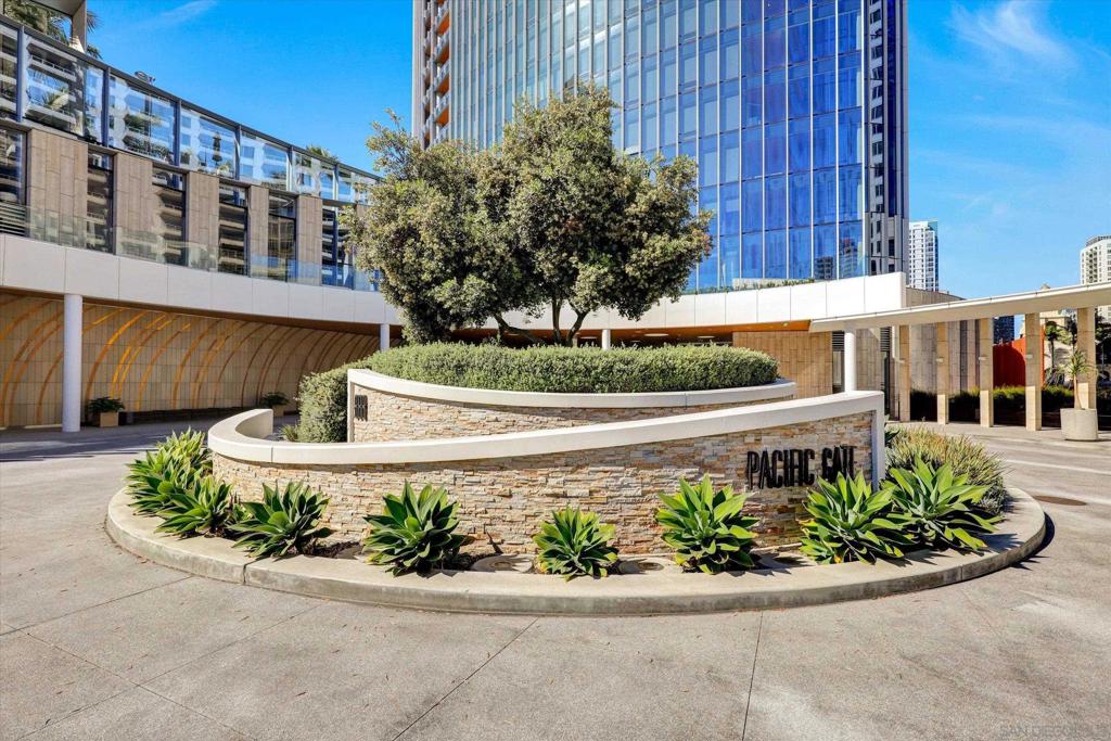 Step into this ultimate luxury, 2 bedroom, 2.5-bathroom condo located on the 5th floor of the iconic Pacific Gate building in the marina district. Only 32 units in pacific gate have sqft of 1900 or greater. At 1,948 square feet, this residence offers expansive living space, full glass curtain walls, enabling panoramic views of the Bay & city skyline. luxurious built in cabinetry, including a full-size gourmet wine fridge and beverage center, custom pantry, walk-in closets, 2 parking spaces & storage unit. Features you’ll love: Premium kitchen appliances and finishes: Sub-Zero, Wolf, and Miele; seamless countertops; recessed lighting. Living at Pacific Gate means enjoying resort-style amenities every day Pool terrace with sunset views from the 4th floor; cabanas, lounging areas, sauna, & steam room. Concierge, porter service, a private car fleet, and even access to a luxury boat share. Elite architectural design with full glass curtain walls, enabling panoramic views of the Bay, city, and skyline. A perfect blend of modern elegance, indulgent amenities, and unmatched downtown location. Luxury built-ins: walk-in closets by California Closets, gourmet wine fridge, and a custom pantry arrangement. Subtle curved glass walls that frame natural light and views, giving each room interplay of transparency and elegance.