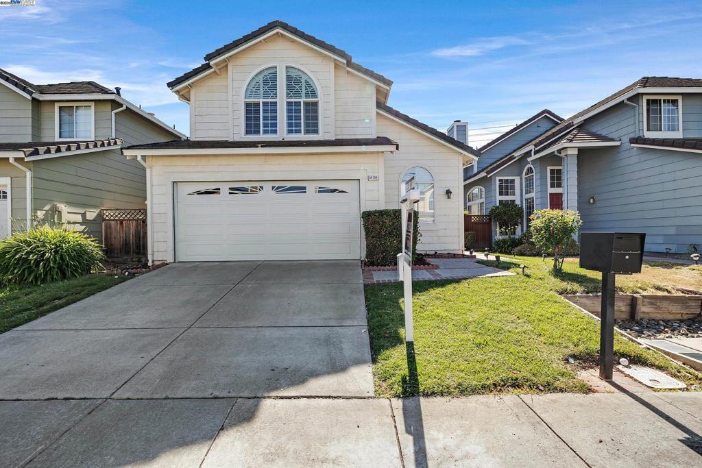 Welcome to this beautifully maintained and newer-built 4-beds, 3-baths home located in the heart of Fremont’s highly desirable Ardenwood neighborhood. Boasting 2,102 sq ft of bright and open living space on a 4,400 sq ft lot, this Northeast-facing gem offers both comfort and modern elegance. Step inside to soaring high ceilings and a smart, spacious layout that includes one full bedroom and bathroom downstairs—perfect for guests, multi-generational living, or a home office. The home flows effortlessly from the formal living and dining areas to a cozy family room and an inviting kitchen. Upstairs features generously sized bedrooms, including a luxurious primary suite with ample closet space and a spa-like bathroom. The low-maintenance backyard is ideal for relaxing or entertaining, featuring a paved patio, lush turf, and a charming gazebo. Located in a superb neighborhood, just steps from beautiful parks, top-rated Ardenwood schools, and close to shops, major freeways, and tech shuttles—this home truly has it all!