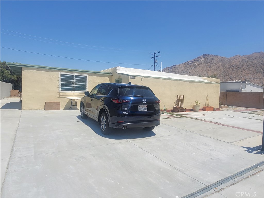 Don’t Miss This Opportunity to Own a Beautiful Home Near Palm Springs!
This charming home offers stunning panoramic mountain views and a layout full of character and flexibility. Whether you're seeking a primary residence, a winter retreat, or a weekend escape, this property has everything you need—and more. Step inside and discover:
Remodeled bathrooms, including a luxurious primary bath with a double-head shower and a freestanding tub in its own private space.
A bonus room off the living area featuring an indoor spa—perfect for relaxing year-round.
Arched entryways that add architectural charm.
An additional flex room off the primary bathroom ideal for a reading nook, yoga space, or dressing room.
A cozy office area just outside the primary bath—great for remote work or creative pursuits.
With ample parking, you're ready to entertain or host visitors with ease. Located just minutes from Palm Springs amenities and close to the I-10 freeway, you’ll enjoy both convenience and tranquility.
Let your imagination run wild—there's room for all your lifestyle needs in this unique and inviting home.