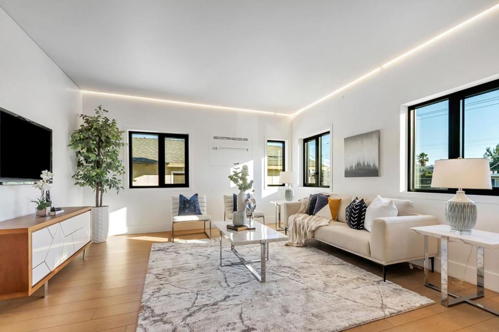 Modern & luxury home w/ 5000 lot size. Built in 2024 & move in now. No HOA or any restriction. Walking distance to BART, shops, dining. Easy access to freeways. Few mins to Fremont & Dumbarton. Desirable floorplan w/ separate family & living room. Large den can be converted as 4th bedroom or multiple office spaces. Designed w/ cutting-edge technology & meticulous craftsmanship, this home features eco-friendly High-Performance Surface (HPS) walls for exceptional durability & ease of care. Smart living innovations include room-specific HVAC, solar panels, a Tesla Powerwall, wiring for two EV chargers, ensuring efficiency & convenience. The heart of the home is a stunning kitchen with sleek cabinetry, supersize 9 ft island, a wine fridge, a coffee bar & a lot of custom high-end cabinets, extra pantry space. Customizable LED lighting elevate the contemporary design, while an open floor plan seamlessly connects the kitchen, great room, & outdoor spaces. Upstairs, unwind in the luxurious primary suite or relax in the cozy family room. Large master suite w/ spacious custom walk-in closet & dual vanities. Every detail of this precision-engineered home reflects sophistication and innovation, delivering a lifestyle of comfort and elegance.