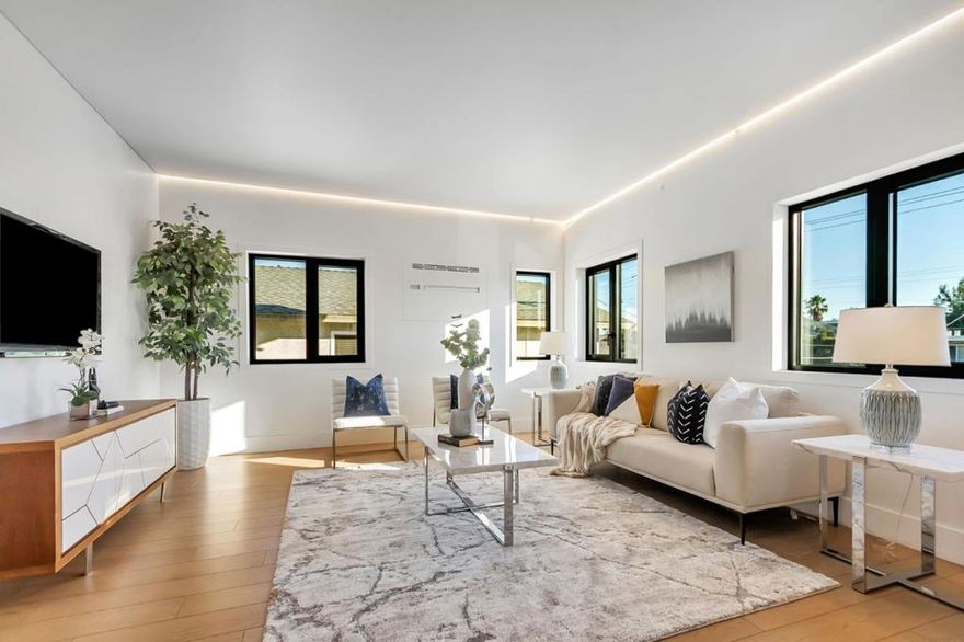 Modern & luxury home w/ 5000 lot size. Built in 2024 & move in now. No HOA or any restriction. Walking distance to BART, shops, dining. Easy access to freeways. Few mins to Fremont & Dumbarton. Desirable floorplan w/ separate family & living room. Large den can be converted as 4th bedroom or multiple office spaces. Designed w/ cutting-edge technology & meticulous craftsmanship, this home features eco-friendly High-Performance Surface (HPS) walls for exceptional durability & ease of care. Smart living innovations include room-specific HVAC, solar panels, a Tesla Powerwall, wiring for two EV chargers, ensuring efficiency & convenience. The heart of the home is a stunning kitchen with sleek cabinetry, supersize 9 ft island, a wine fridge, a coffee bar & a lot of custom high-end cabinets, extra pantry space. Customizable LED lighting elevate the contemporary design, while an open floor plan seamlessly connects the kitchen, great room, & outdoor spaces. Upstairs, unwind in the luxurious primary suite or relax in the cozy family room. Large master suite w/ spacious custom walk-in closet & dual vanities. Every detail of this precision-engineered home reflects sophistication and innovation, delivering a lifestyle of comfort and elegance.