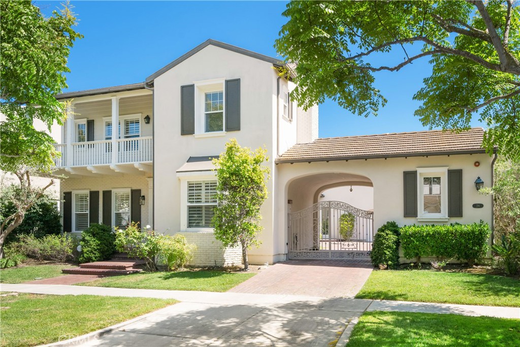 Exceptional Wyndover Bay Estate in Guard-Gated Bonita Canyon ideally located on a private cul-de-sac. Boasting approximately 5,400 square feet of refined living, this beautifully maintained 6-bedroom, 5.5-bath (including a spacious main floor bed & Bath) offers a versatile floor plan flooded with natural light. The entire interior was freshly painted and new wood flooring was just added. Gracefully appointed formal living and dining rooms set the tone for elegant entertaining, while a spacious library/office with fireplace provides a quiet retreat. The gourmet kitchen is a chef’s dream, featuring brand new quartz countertops, plus includes Viking appliances, a large center island, and a sunlit breakfast area, all opening to an expansive family room with built-in cabinetry and a second fireplace.
The generous upstairs layout includes a sprawling master suite with fireplace, spa-inspired bath, dual vanities, spa tub, large shower, and walk-in closet, along with the additional junior bedrooms and a large upstairs family retreat. Plantation shutters, ceiling fans, and thoughtful finishes are found throughout. A gated motor-court and garages provide secure parking for up to five cars. The lushly landscaped setting enhances privacy and curb appeal. Enjoy resort-style community amenities including a Junior Olympic-size pool, tennis courts, BBQ area, playground, and beautifully maintained greenbelts. All just minutes from world-renowned beaches, top-tier shopping and dining, John Wayne Airport, and the business hubs of Newport Beach and Irvine.