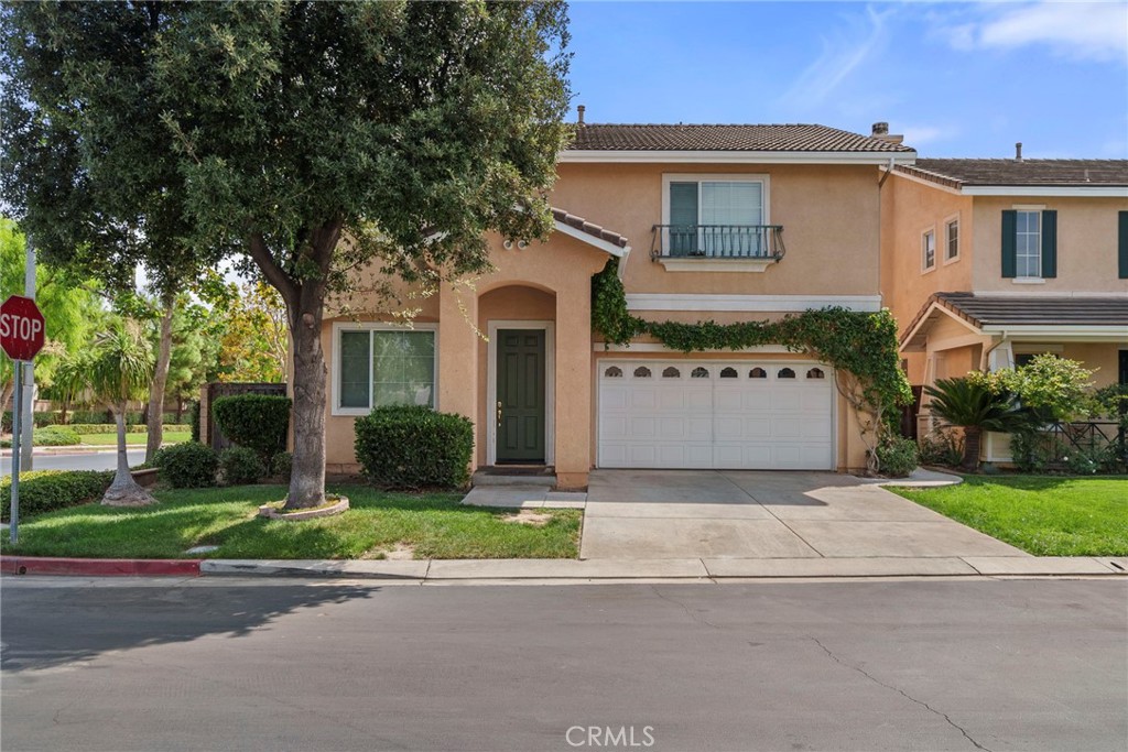 Welcome to your next opportunity! This charming two-story home is tucked away at the end of a quiet cul-de-sac in one of Riverside’s most desirable gated communities. Step inside to a freshly painted interior and brand-new carpet upstairs, offering a clean and inviting space ready for your personal touch. Enjoy a spacious open-concept layout perfect for entertaining or relaxing with family. The home is ideally situated near the residents-only access gate, providing both privacy and convenience. While the outdoor space could use a little love, it’s full of potential to become your dream retreat. Whether you're a first-time buyer, investor, or someone looking to customize a home, this property is priced to sell! Low HOA, low property taxes, and no Mello Roos!