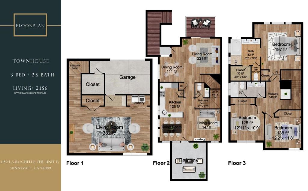 Properties 2 1152 La Rochelle Terrace F