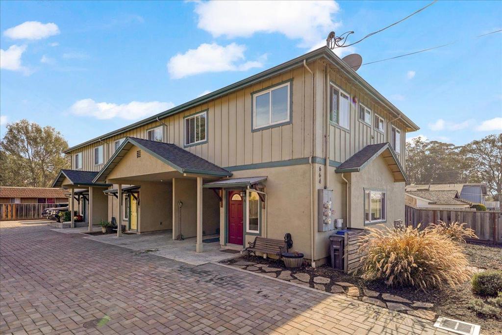 Ideal location! Newly built in 2018, this attractive triplex is in a central location moments to the beach, schools, restaurants and shopping amenities. Each kitchen boasts modern features including Caesarstone Quartz countertops, shaker cabinetry, dining areas with ample room with sliders to the exterior. Upstairs the units have a primary bedroom with a walk in closet and a lovely on-suite bathroom with neutral modern finishes providing ample storage. For convenience, each unit has their own laundry room with washer and dryer included. There are three attached covered carports and storage closets in addition there is a large amount of off street parking. This pristine property is ideal for the savvy investor that doesn't want the hassle of constant upkeep that goes along with older homes near the beach. Maybe friends want to partner and purchase the triplex together? Where else can you find a newer built, 3 bedroom, 2.5 bath so close to the beach for just over a million without any HOA dues? These opportunities do not come along often!