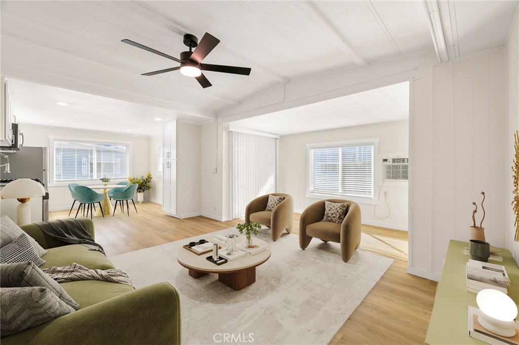 *** Full remodels like this are rare*** – especially at this price point! Step inside and be impressed by the thoughtful, top-to-bottom renovation completed by a licensed contractor-seller who spared no expense. From the gleaming granite countertops and all-new soft-close cabinetry to the sleek stainless steel appliances (including built-in microwave) and stunning quartz tub surround – every inch has been upgraded with quality in mind.
Enjoy year-round comfort with the brand-new AC/heater wall unit, dual-pane windows, and energy-efficient LED lighting. The spacious living room has been expanded, offering an open and airy layout that feels much larger than expected. Durable, waterproof luxury vinyl plank flooring flows throughout the home, and even the water heater is brand new – no deferred maintenance here!
Relax in the community spa or do a few laps in the sparkling pool. Do you enjoy socializing? You’ll love the many ongoing events at the clubhouse – from potlucks and creative arts to movie nights and more.
Space rent is $735 plus $46.99 for trash, sewer, and unlimited water – so you can enjoy tending to your flower and vegetable garden to your heart’s content.
This is truly a turnkey opportunity in one of Chico’s most loved senior communities – Casa de Flores. Move in, get settled, and start enjoying the ease and comfort of low-maintenance living. Call your favorite Realtor today for a showing!