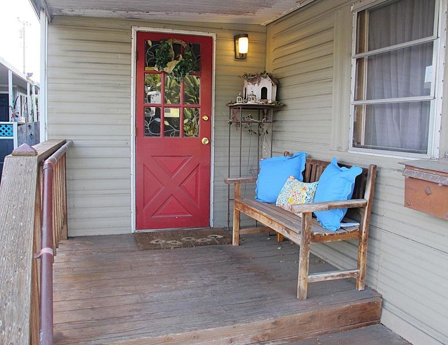 Centrally located in Homestead Park, older single wide unit.  Fix it up or pull it out and install a new one. Share of 1/51.  Backs up to Brommer St with a large Oak tree, gated yard, Deck in from and back, be careful on back deck.