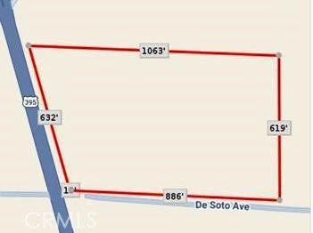 0 Desoto & Hwy 395 - 14.19ac
