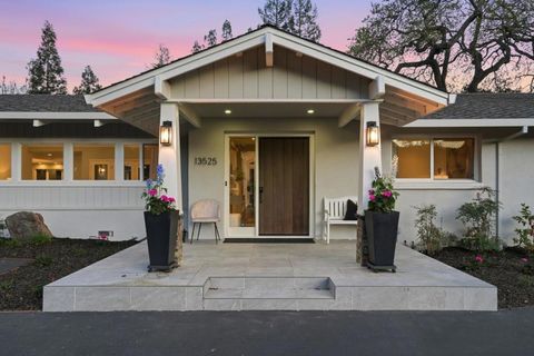 Tiny photo for 13525 Surrey Lane, Saratoga, CA 95070 (MLS # ML82037601)