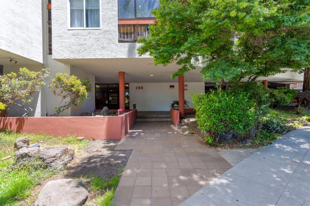 Why choose between location and lifestyle when you can have both? Welcome to Rockridge Manor Unit 215, a stylish, 1-bedroom, 1-bathroom condo perfectly positioned between Rockridge and Temescal. This thoughtfully updated home features an open floor plan with brand-new flooring, fresh paint, an upgraded kitchen with a new refrigerator and dishwasher ready for your inner chef, with lots of natural light. Start your day with coffee on your private balcony, then explore the building's resort-style amenities including a recently renovated pool, spa, sauna, fitness center, and convenient on-site laundry. Gated, secured parking is included with one parking space. A 95 WalkScore, vibrant cafes, shops, and BART just moments away means you may never need your car. Pet-friendly, affordable, and incredibly located this is the opportunity you've been waiting for; to own in one of Oakland's most dynamic neighborhoods!