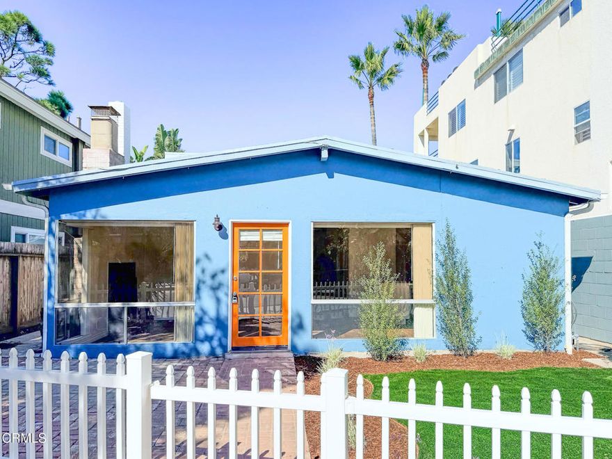 Welcome to your Silverstrand beach house, where your beachside living dream awaits. This freshly updated three-bedroom, one-bathroom is just steps from the sand, offering the perfect blend of charm and convenience.Step inside to a bright and open living area, complete with a decorative fireplace and a cozy breakfast bar that flows into the full kitchen. Down the hallway, you'll find three comfortable bedrooms and a full bath, with new wood-style flooring throughout.Enjoy the outdoors on the spacious front patio, perfect for relaxing after a day at the beach. Off-street driveway parking adds a rare and valuable touch in this coastal neighborhood.This home includes a refrigerator (maintained by the owner), gas range, and stackable washer and dryer. Heating is provided, and while there's no air conditioning, the ocean breeze keeps things cool. Dogs and cats are welcome, with a small size limit and a modest monthly pet rent.Tenant responsibility covers water, sewer, trash, gas, electric, and gardening. No HOA fees apply.Find your perfect beach escape today--call now to schedule a showing.