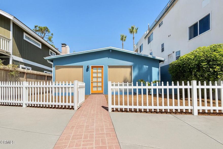 Welcome to your Silverstrand beach house, where your beachside living dream awaits. This freshly updated three-bedroom, one-bathroom is just steps from the sand, offering the perfect blend of charm and convenience.Step inside to a bright and open living area, complete with a decorative fireplace and a cozy breakfast bar that flows into the full kitchen. Down the hallway, you'll find three comfortable bedrooms and a full bath, with new wood-style flooring throughout.Enjoy the outdoors on the spacious front patio, perfect for relaxing after a day at the beach. Off-street driveway parking adds a rare and valuable touch in this coastal neighborhood.This home includes a refrigerator (maintained by the owner), gas range, and stackable washer and dryer. Heating is provided, and while there's no air conditioning, the ocean breeze keeps things cool. Dogs and cats are welcome, with a small size limit and a modest monthly pet rent.Tenant responsibility covers water, sewer, trash, gas, electric, and gardening. No HOA fees apply.Find your perfect beach escape today--call now to schedule a showing.