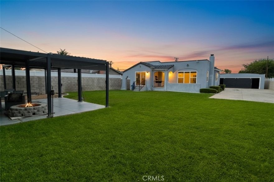 RARE EAST WHITTIER OFFERING -- 13,000+ SF GATED ESTATE WITH 6-CAR GARAGE: Over 13,000 sf -- more than double the neighborhood norm -- featuring dual yard zones, a six-car garage, and over $75,000 in premium 2024 upgrades. Discover 15952 Norcrest Dr -- move-in ready and primed for expansion. A private sanctuary offering unmatched space, privacy, and flexibility in a sought-after community. Set back from the street, this gated retreat offers rare seclusion, enhanced security, and zero curb-facing upkeep -- delivering a level of privacy rarely found in East Whittier.  INTERIOR FEATURES: Step into your sunlit, 3-bedroom, 2-bathroom hacienda-style home -- turnkey and ready to enjoy. Recessed, dimmable lighting and abundant natural light bathe the interiors, creating a warm, inviting, elegant atmosphere. Quartz counters, newer appliances, and a tankless water heater add comfort and convenience from day one. $75,000+ in Premium 2024 Upgrades for Confidence, Comfort & Lasting Value: Full foundation reinforcement and seismic retrofit -- protection many homes lack. New electrical panel plus garage sub-panel. 120+ ft copper main water line replaced for worry-free plumbing. Luxury covered patio with louvered pergolas and cozy wood-burning firepit. Smart home whole-property security, energy, and water-saving systems. Professionally landscaped and lit grounds with 16 mature fruit trees including pomegranate, citrus, guava, peach, and macadamia.  OUTDOOR LIVING & EXPANSION POTENTIAL: Two expansive, private yard zones perfect for entertaining, relaxing, or hosting unforgettable gatherings. Plenty of flexibility to create your ideal oasis -- barbecues, a custom pool, or an outdoor kitchen. Oversized detached garage fits up to six vehicles with potential for hobbies, storage, a workshop, home gym, or conversion to casita or ADU. Lot size and layout also support future expansion, including second unit potential for rental or multi-generational living. Buyer to verify.  LOCATION & LIFESTYLE: Zoned for top-rated schools with convenient access to shopping, dining, and recreation. Suburban peace meets urban proximity -- Downtown LA approx. 30 mins, Disneyland about 25 mins. Act now -- homes with this mix of land, privacy, premium upgrades, and future potential rarely come to market. Schedule your private tour today and experience why this one stands out.