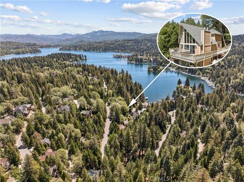 Photo of 27495 Cedarwood Dr, Lake Arrowhead, CA 92352 (MLS # IG26103052)