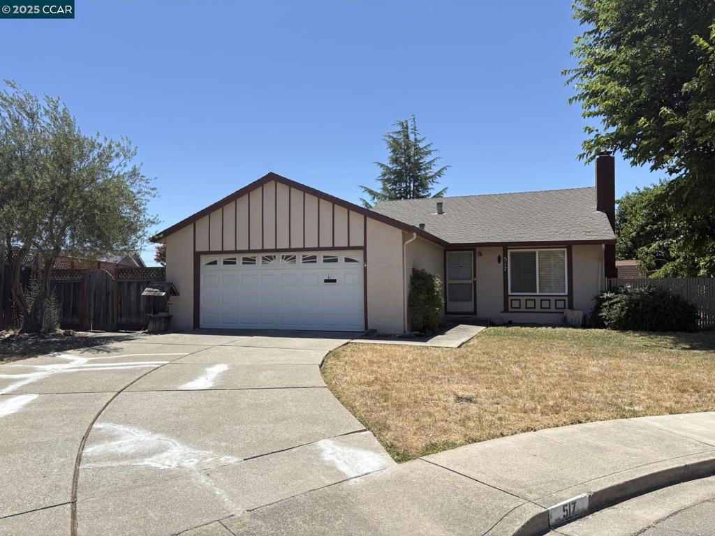 Wow, Single Story Detached Home under $1Million!! Chance for new owner to update and reap the rewards with cosmetic improvements. Ideal end of court location with close proximity to Neil Armstrong Elementary, Pine Valley Middle and Cal High with its Olympic Pool, Iron Horse Trial and neighborhood parks. Large kitchen with dining area and glass slider to a good-sized backyard. Dual pane windows and slider, both bathrooms with custom tile surrounds. Long driveway for off street parking plus room for side access. Large pie shaped lot for possible addition to main house or an ADU. No HOA dues.