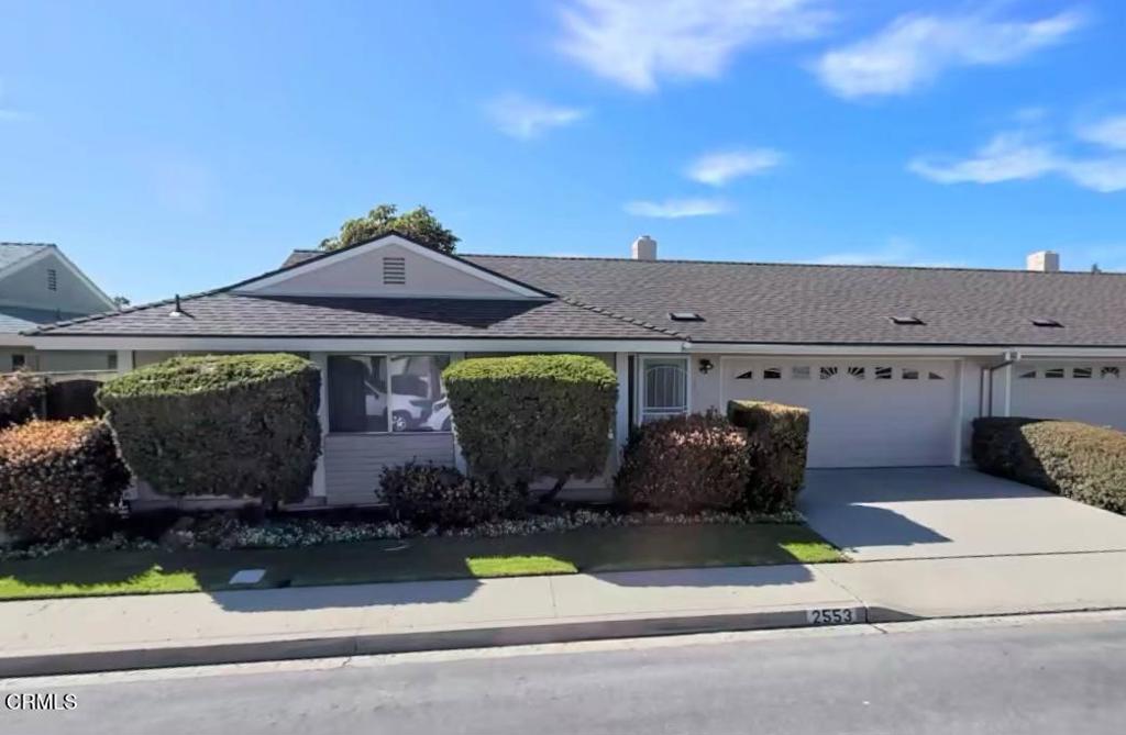 This condo is located in a beautiful senior 55+ community. Residents have access to several amenities such as a golf course, swimming pool, and a recreational center. This home is in need of some TLC. Nearby beaches include Oxnard and Port Hueneme! Please consider this 2 bedroom, 1 3/4 bath condo as your next home!