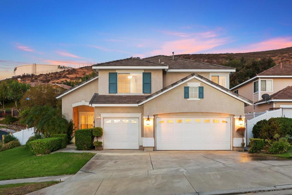 DON'T MISS!!! This beautiful property is located in a DESIRABLE CORONA HILLS, CORONA RANCH. It's on a cul-de-sac, 2,615sq. ft. living space and sits on a 14,374 sq. lot, 3 car garage spaces included with a mountain backdrop, it has much to offer. It's close to community parks, golf courses, schools, shopping malls, easy access to I-15 & 91 freeways which is perfect for commuters. Beyond the landscaped front yard is a french door style front entrance that leads to a high ceiling living room to the left with a dining room just beyond it. To the center lies a spacious curved stairway that leads to the 4BR/2BA space upstairs. To the right of the entryway is the living room with built-in shelves/cabinets and a fireplace. The downstairs space is joined together by the large kitchen space equipped with a stainless steel gas stove/microwave combo and an island for ample countertop space. Recess lighting, ceiling fan and the many windows illuminate the space with natural light. Beyond the sliding doors near the kitchen leads to the outdoor semi-covered patio space with plenty of room for backyard landscaping. There is an office downstairs, a laundry room with a sink and 2.75 BA. The master space has a walk-in closet with built-in shelves and hanging space for organization, a jet-stream bath tub, shower & his/her sink. The garage itself has built in custom shelves and cabinets for storage as well as a workspace ceiling fan countertop with outlets, perfect for those DIY enthusiasts. Approx. 61 miles from L.A International Airport and Palm Spring Resort as well. The entire house is 2,615 sq.ft. ,sits on a 14,374 sq.ft. Lot. A side yard is pretty big, it’s possible to built a pool. Easy access to I-15 and 91 freeway which is good for the commuter. The garage itself has built in custom shelves and cabinets for storage as well as a workspace ceiling fan countertop with outlets, perfect for those DIY enthusiasts. Some photos are virtually staged. Equipment: Garage Door Opener Sewer: Sewer Connected, Public Sewer