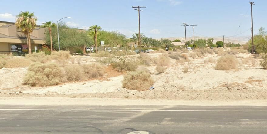 Awesome Corner in the Heart of Thousand Palms, just a block from Monterey Ave. Zoned Commercial so you have lots of options. Not far from Acrisure Arena. Go Direct.