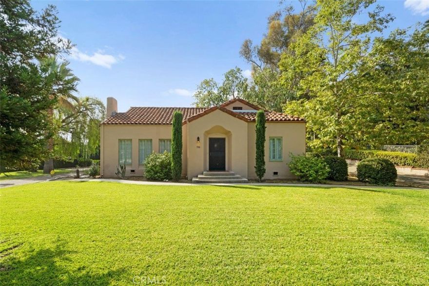 Welcome to this turn of the Century Spanish style single-story home that perfectly blends comfort, character, and convenience. Featuring 2 bedrooms and 1 bathroom, this inviting home sits on a very large lot. Step inside to a bright and welcoming spacious living room centered around a cozy fireplace, creating the perfect spot to relax or entertain. The adjoining dining room opens to an enclosed patio, providing additional living space ideal for gatherings, a playroom, or a sunny retreat to enjoy your morning coffee. The kitchen offers functionality and charm, while the individual laundry room adds everyday convenience. Modern touches such as central air conditioning and recessed lighting enhance comfort and efficiency throughout the home. Outside, the expansive backyard provides a blank canvas for your imagination whether you dream of a lush garden or outdoor entertaining area. Located in a desirable Azusa neighborhood, you’ll enjoy easy access to schools, parks, shopping, and dining, as well as nearby hiking trails and convenient freeway access for commuters. Don’t miss this opportunity to make this delightful home your own and discover all that this spacious property has to offer!