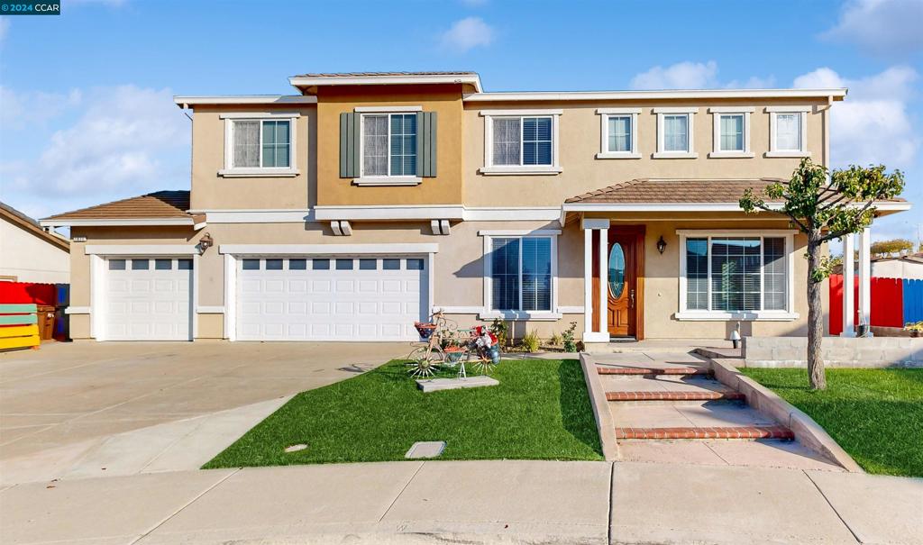 Better than New - No HOA and with over $100K in premium upgrades, this stunning 5-bedroom, 4 bath home in the highly sought-after Highlands Ranch area blends luxury and practicality. Featuring a spacious 3-car garage and two ground floor bedrooms (one with a private entrance and an attached bath), it’s ideal for multi-generational living or renting. Situated on a large 9,900 sq ft lot, this home offers great views, no rear neighbors, and possible RV or boat parking. Inside you’ll find high-quality hardwood flooring, custom wood cabinetry, bright, bold designer wall paint, and premium kitchen and bath fixtures. The open-concept floor plan boasts soaring ceilings, recessed lighting, and abundant natural light. The oversized garage includes built-in cabinetry for all your extra storage. The backyard features a covered patio and mature fruit trees, including fig, tangerine, peach, apple, grapes, lemon etc. With no HOA fees, you still have access to parks, tennis and basketball courts, baseball and soccer fields, dog parks, and walking trails. Schedule a private tour or see the virtual walkthrough to fully appreciate all this home has to offer.