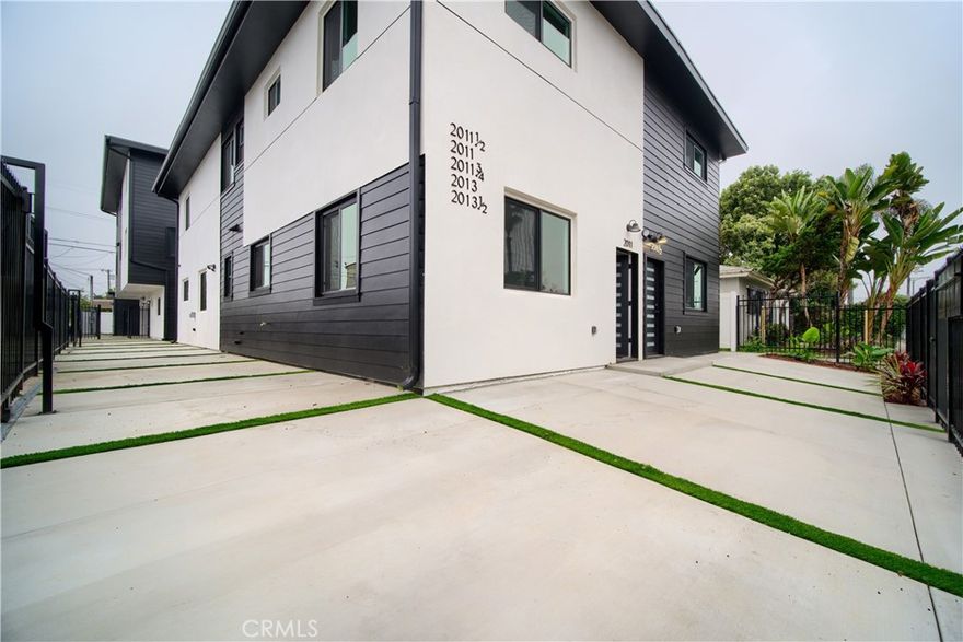 Be the very first to live in this brand-new, never-lived-in two-story residence at 2011 S 8th Ave in the heart of Los Angeles. Offering 1,887 sq ft of thoughtfully designed living space on a 7,750 sq ft lot, this newly constructed home delivers modern comfort, privacy, and efficiency with 5 bedrooms and 5 full bathrooms, 2- assigned parking spaces, ideal for families, professionals, or shared living. The first floor welcomes you into a bright open-concept kitchen, living, and dining area, perfect for entertaining or everyday living, along with two spacious bedrooms and two bathrooms, each featuring generous closets. Upstairs, you’ll find three additional en-suite bedrooms, all with their own private bathrooms, plus a private in-unit washer and dryer for added convenience. The home includes all appliances, solar power for low utility bills, everything separately metered, and two assigned parking spaces, making this a low-maintenance, move-in-ready opportunity with a 1-year lease. Located in one of LA’s most exciting and fast-growing neighborhoods, you’re minutes from Exposition Park and the California Science Center, with easy access to the Metro E Line connecting you to Downtown LA and the beach. Weekends and evenings are elevated by nearby favorites like Alta Adams, Mizlala West Adams, Cento Pasta Bar, Highly Likely Cafe, and the iconic Johnny’s Pastrami, all just a short drive away. Add in local coffee shops, fitness studios, markets, and quick access to Culver City, USC, and DTLA, and you have a location that truly delivers lifestyle and convenience. Homes like this that are new, spacious, centrally located, and thoughtfully designed lease fast. Schedule your private showing today and secure this exceptional rental before it’s gone.