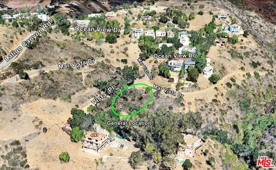 An exceptional opportunity awaits with two residential parcels nestled in the serene hills of Malibu. Surrounded by nature yet just minutes from the heart of the city, these properties offer a rare blend of privacy, potential, and convenience. Enjoy sweeping canyon views and a tranquil hillside backdrop, all within a community of neighboring multi-million-dollar estates. Positioned with dual street frontage on Vista Place and Mar Vista Drive, the lots are ideally located within unincorporated Los Angeles County, offering added development flexibility under the jurisdiction of the LA County Department of Regional Planning advantages not always available within Malibu's city limits. Only fifteen minutes from Malibu's iconic beaches and Ventura Boulevard in the San Fernando Valley, the location offers seamless access to both coastal and city lifestyles. Whether you're an investor, developer, or looking to build a dream home, this peaceful yet prestigious setting is a prime canvas for creating something truly extraordinary. From world-class dining and shopping to scenic trails and surf breaks, all the best of Malibu is within easy reach making this offering as practical as it is picturesque.
