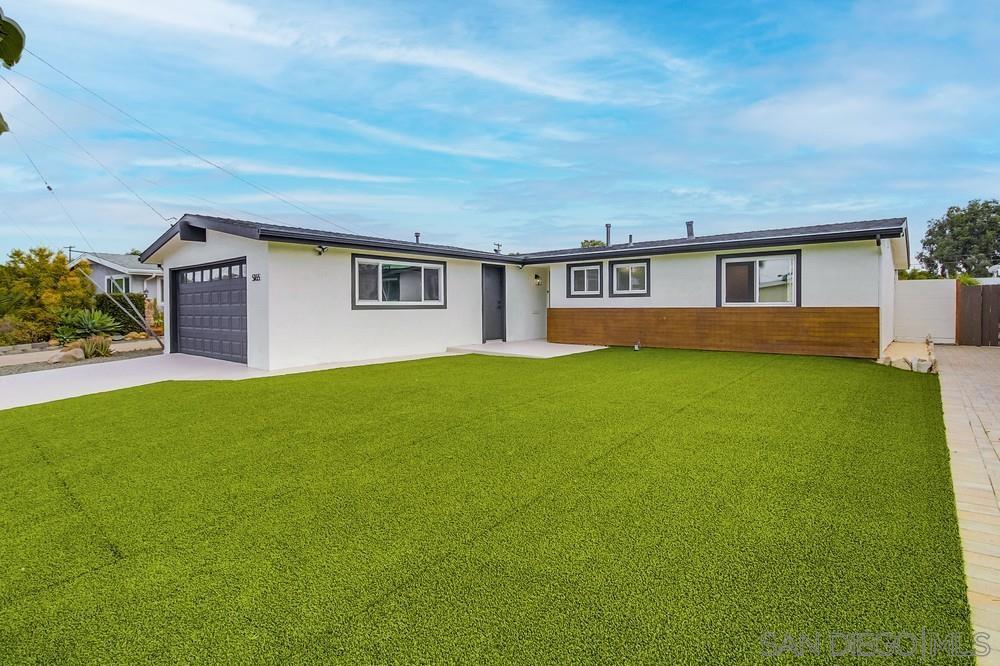 Immaculate home in highly desired, centrally located North Clairemont neighborhood. Exquisitely renovated inside and out, with high attention to detail and quality. Almost Everything is new. State of the art, gourmet kitchen, with wood cabinets, quartz counters, huge island and new, stainless steelappliances. Beautiful tiled bathrooms, adorned with wood cabinets, quartz counters, back splashes and rain shower heads. House is brightand cheery, with plenty of natural light, plus addedd recessed lighting throughout. The powerful mini split keeps the whole house cool, plus there are ceiling fans in the bedrooms and dining area. Designer luxury vinyl plank enhances the floors in all rooms. Sliding door opens to expansive back yard, featuring a large, impressive gazebo and beautiful, maintenance free and water free artificial turf in the front and backyards, which can save you $ 150 - $ 200 / mo in water and maintenance costs. Home is conveniently close to schools, shopping and the beach. This truly is a one of a kind home in a very tranquil street, with very friendly neighbors. Come make it your own ! Seller is also offering Financial Concessions.