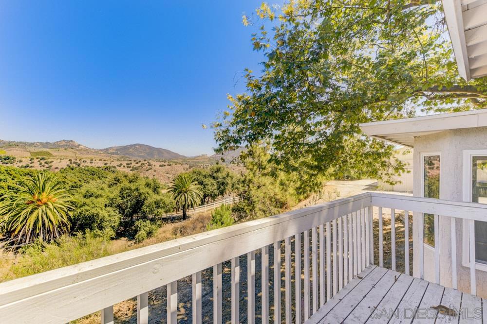 Tranquil Fallbrook estate situated on 1.4 acres with amazing views to the mountains. Tucked away yet close to the freeway, this home has been newly remodeled including kitchen & bathrooms, Dual master suites and bonus room downstairs with kitchenette. Detached workshop/garage is perfect for any hobby. Endless possibilities await you... Must see to appreciate! Complex Features: , Equipment: Range/Oven Other Fees: 0 Sewer: Septic Installed Topography: LL,RSLP