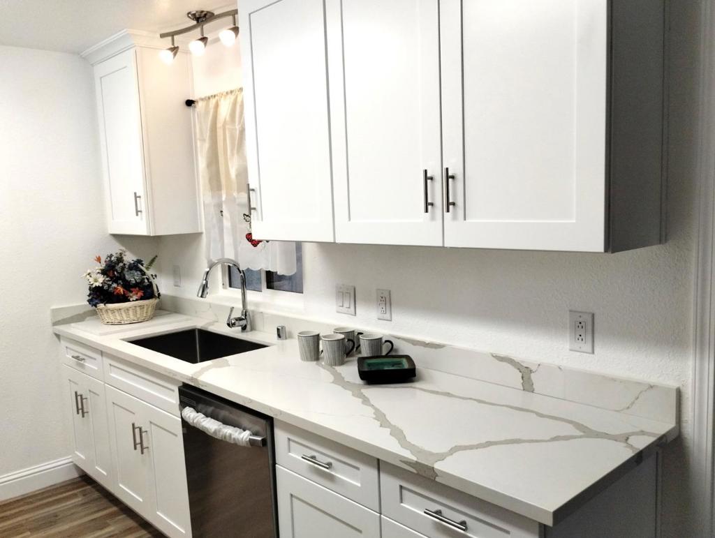 Beautiful !!! Ready-to-Move Single Family House Inside the heart of Merced Community College neighborhood. Located in desirable Bellevue Ranch established neighborhood in a cul-de-sac street. 4 Bedrooms/2 Baths, Fully Remodeled 2024. House features 1,721 SqFt of open floor living plan, New designed kitchen, Gleaming quartz counter-top and New Samsung Appliances, New double vanities in each Bathroom, New Luxury vinyl flooring, New double pan windows and doors, Freshly painted interior, stylish LED lighting fixtures, Large master bedroom with attached Bathroom and walk-in-closet. Fireplace in Living Room. Central heating and air conditioning. Species and relaxing backyard patio to enjoy eating and grilling after a busy day. Wraparound yard enclosed by a private fence. Attached 2 car garage. Additional storage and closet in hallway. Walk to Merced Community College and public transportation, 20 Minutes Drive to UC Merced, Beautiful bike trails. Minutes drive from El Capitan School, Close to W Yosemite Ave and E Olive Ave with its many restaurants, shops, markets and stores. Must see.