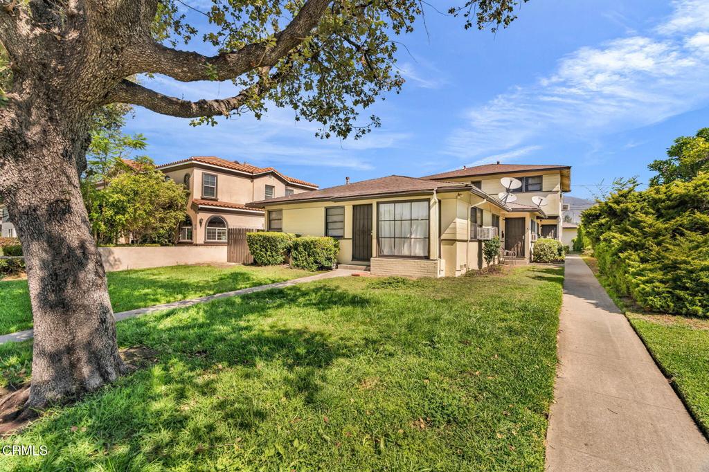 Prime investment opportunity in the heart of Arcadia! This well-maintained fourplex features three lower-level 1-bedroom/1-bath units and one upper-level 2-bedroom/1-bath unit--all with separate kitchens, appliances, and individual meters for gas, and electricity. Each unit includes a 1-car garage, and tenants enjoy access to a shared laundry room and a greenbelt area at the rear of the property. Additional features include window A/C units, laminate flooring and low operating expenses. Ideally located near the Westfield Santa Anita Mall, the L.A. County Arboretum, dining, shopping, public transportation and highly rated Arcadia schools--this property offers strong rental demand, consistent income, and long-term upside in a desirable rental market. Drive by only, please do not disturb the tenants.