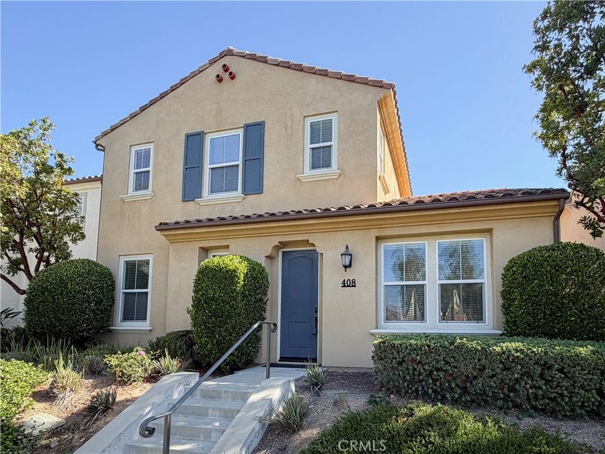 Located in the prestigious Blackstone community of Brea, this beautifully upgraded former model home offers 3 bedrooms, 2.5 bathrooms, and a versatile den on the main level—perfect for a home office or additional living space.

The open-concept main floor features a bright living and dining area that flows seamlessly into a modern kitchen with granite countertops, stainless steel appliances, and stylish cabinetry. A convenient half bath and direct access to the finished two-car garage, featuring epoxy flooring and a 240V outlet for EV charging, add to the home’s comfort and functionality.

Upstairs, the spacious primary suite includes dual vanities, a soaking tub, a glass-enclosed shower, and a walk-in closet. Two additional bedrooms, a full hallway bath, and an upstairs laundry room complete the second floor. The backyard is beautifully hardscaped for low maintenance, providing a private space for relaxation or entertaining.

Residents enjoy access to Blackstone’s resort-style amenities, including a pool, spa, parks, and scenic walking trails, all within the award-winning Brea Olinda Unified School District.

Don’t miss this rare opportunity to lease a well-maintained, upgraded home in one of Brea’s most sought-after neighborhoods.