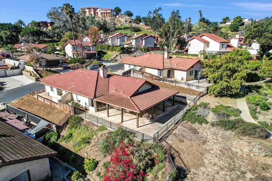 BEST VIEW LOT on the Street!  Situated on upper slope, it has the Panoramic stunning view of the valley, city lights, and distant mountains from the oversize backyard covered patio - perfect for entertainment; Quiet, peaceful, and respectful cul-de-sac neighborhood; Recently installed new LVP flooring throughout; fresh interior painting; Updated bathroom (new faucets and Minka Aire quiet vent) and kitchen (new hood and pull out drawers); Custom closet organizer and mirror doors; Open living room with access to the backyard patio; Great home for young family or retirement; Energy saving shades and window films; Water saving landscaping with fruit trees; Spacious sideyard with gate that has potential for trailer, small RV, or additional parking; Easy access to hiking trails and parks...  BEST VIEW LOT on the Street!  Situated on upper slope, it has the Panoramic stunning view of the valley, city lights, and distant mountains from the oversize backyard covered patio - perfect for entertainment; Quiet, peaceful, and respectful cul-de-sac neighborhood; Recently installed new LVP flooring throughout; fresh interior painting; Updated bathroom (new faucets and Minka Aire quiet vent) and kitchen (new hood and pull out drawers); Custom closet organizer and mirror doors; Open living room with access to the backyard patio; Great home for young family or retirement; Energy saving shades and window films; Water saving landscaping with fruit trees; Spacious sideyard with gate that has potential for trailer, small RV, or additional parking; Easy access to hiking trails and parks.