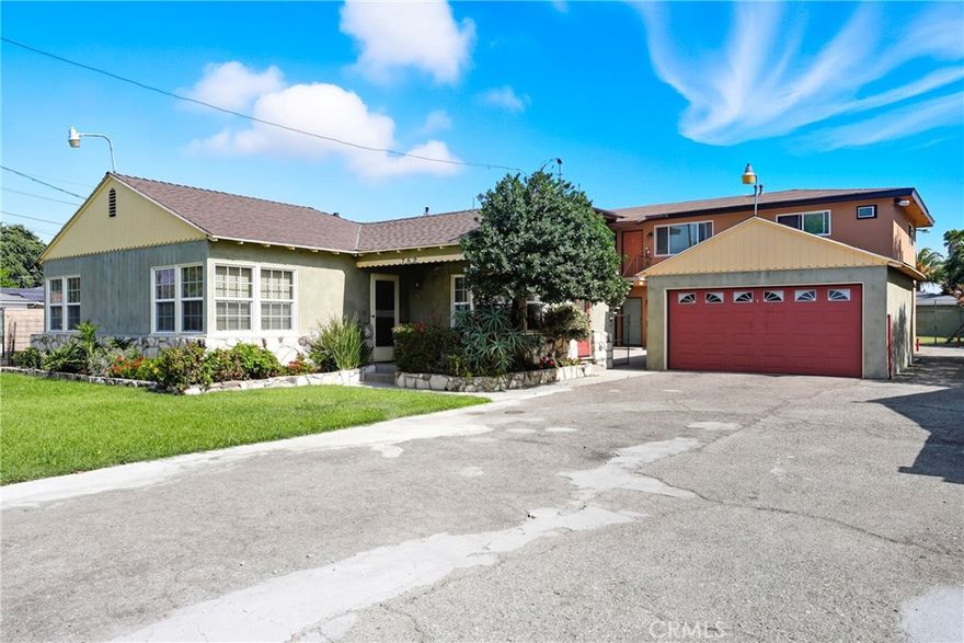Charming single-family home for lease in Pomona featuring 2 bedrooms and 1 bathroom. This well-maintained property includes all appliances, including washer and dryer, offering added convenience for tenants. The home also provides a detached 2-car garage and a long driveway with ample parking. Situated in a desirable location close to schools, shopping, and freeway access, this home is move-in ready and offers both comfort and functionality.