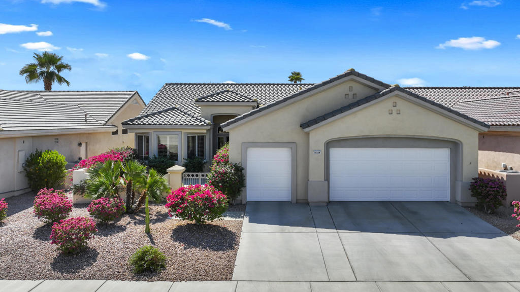 Join us this Saturday, September 20th, from 12:00 pM to 3:00 PM for our first Open House. This St. Croix model has been tastefully updated to offer a comfortable blend of style and practicality. Thoughtful enhancements ensure the home feels both inviting and functional. A bright open floor plan showcases updated flooring and newer appliances, complemented by fresh paint for a move-in ready appeal. The residence provides two bedrooms along with two flexible den or hobby rooms, creating space tailored to your lifestyle. The oversized primary suite features a walk-in closet and abundant natural light, while the guest bath has been tastefully refreshed. Outdoor living shines with a spacious patio set amid mature landscaping, and the welcoming courtyard ensures both charm and privacy. Complete with a golf cart garage and ideally situated near the Sunset Clubhouse, this home blends comfort, convenience, and refined design.