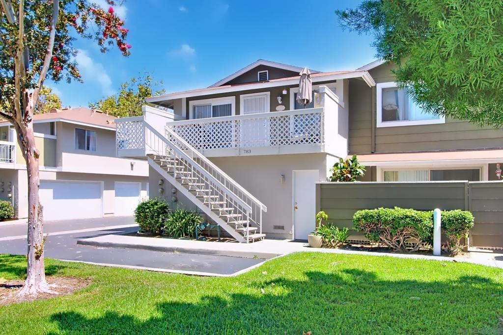 Discover the perfect blend of comfort and convenience in this beautifully updated 3-bedroom, 2-bath home with approximately 1,193 sq. ft. of thoughtfully designed living space. Tucked inside the sought-after Whelan Ranch community, this corner-unit residence on the second floor offers privacy, functionality, and modern style. Step inside to find a welcoming open floor plan enhanced by fresh finishes, abundant natural light, and versatile spaces ideal for both entertaining and everyday living. The spacious kitchen features sleek countertops and ample storage, seamlessly connecting to the dining and living areas. A generously sized primary suite includes a large walk-in closet and a full bath, creating a relaxing retreat. Additional highlights include a 2-car garage, a convenient in-unit laundry room, and a recently added air conditioning system for year-round comfort. Residents of Whelan Ranch enjoy resort-like amenities including a sparkling pool, spa, park, and lush greenbelts. Perfectly situated within just miles of Oceanside’s Sandy Beaches, Harbor, and close to shopping, dining, schools, and commuter routes, this home offers an exceptional coastal lifestyle at an incredible value. Don’t miss your chance to call 783 Timber Cove Way!