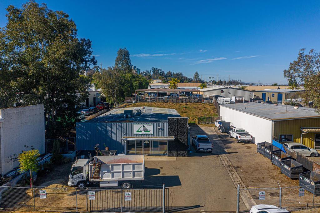 Rare stand alone warehouse with 300 square feet of offices on just over 1/3 of an acre gated on a cul de sac. Current tenant is a well established landscape company. Great rents and financials. Gated secure parking area with a nicely improved warehouse features several offices and reception area. 2 year lease currently. Well maintained grounds and facilities. Great opportunity for owner user down the road. Near the Escondido Auto Park and close to freeway and shopping areas. Over 4050 square feet of building, 400 amp service, 120/208 volts, 3 phase power.
