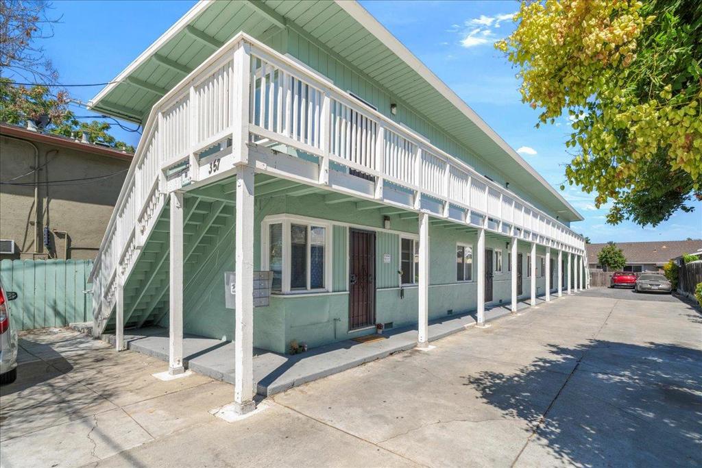 357 Willow Street, San Jose, CA 95110 a compelling multifamily investment opportunity located in the vibrant Goodyear Mastic neighborhood. This well-positioned two-story building features a desirable unit mix of ten (10) one-bedroom, one-bathroom units, each approximately 375 square feet (buyer to verify), and totaling ±4,500 square feet of living space situated on a 0.14-acre lot. Recent property enhancements include updated vinyl laminate flooring, dual-pane windows throughout Additionally, ownership has invested in energy efficiency with the addition of solar panels and a recently upgraded vinyl flat roof minimizing future capital expenditures. The main electrical panels have been recently upgraded to meet the solar panel standards, while the sub-panels are Square-D. 357 Willow Street has recently undergone significant capital improvements designed to enhance long-term asset value, tenant comfort, and energy efficiency: LG Solar Energy System - 15.3kW LG Solar Electric System - 225-amp electrical panel - Updated PVC membrane roof - Total capital expenditure exceeding $135,000 Additional Property Enhancements - Full exterior repainting - Installation of double-pane windows throughout Solar panels are owned and cover most of the utility expenses.