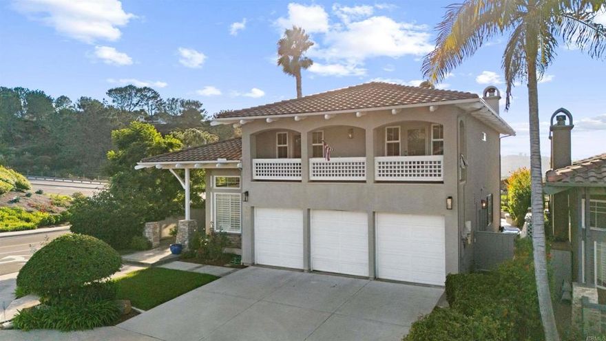Did someone mention they want an ocean view? Welcome to 13632 Derby Downs Court, a stunning 4-bedroom, 3-bathroom home offering 2,983 sq ft of thoughtfully designed living space. Perfectly situated in one of San Diego’s most desirable neighborhoods, this property combines comfort, convenience, and breathtaking ocean views! From the moment you step inside, you’ll appreciate the open layout, natural light, and seamless flow between living spaces. The primary suite and backyard both showcase sweeping ocean views, creating the perfect retreat to start and end your day. A spacious 3-car garage, generous bedrooms, and multiple living areas provide functionality for modern living. Solar is leased.  Located in the heart of Carmel Valley, you’re minutes from award-winning schools, top dining and shopping, easy freeway access, and just a 15-minute drive to the beach. This home is an exceptional opportunity to enjoy the very best of coastal San Diego living.