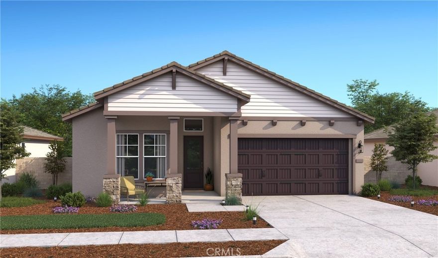 Welcome to Mirabella, a stunning master-planned community in Paso Robles where luxury living meets everyday convenience. Enjoy resort-style amenities including a pool, pickleball court, scenic walking trail, and more, just moments from US-101, SR-1, SR-46, SR-99, and Paso Robles Municipal Airport. This beautifully designed Asheville plan offers 3 spacious bedrooms and 2 baths in a thoughtfully laid-out single-story home. Step through the inviting foyer into an expansive great room that seamlessly flows into the gourmet kitchen and dining area, perfect for entertaining or relaxed everyday living. The chef-inspired kitchen features a generous island, elegant White cabinets, premium Valle Nevado quartz countertops, GE Café stainless steel appliances and a large island with waterfall top for a refined touch. The smart split-bedroom layout offers privacy for the luxurious Primary Suite, which boasts a spa-like bath with dual vanities, a walk-in shower, and a large walk-in closet, your personal retreat at the end of each day. Don’t miss your chance to own this exceptional home in one of Paso Robles’ most desirable communities. Plan you visit today!